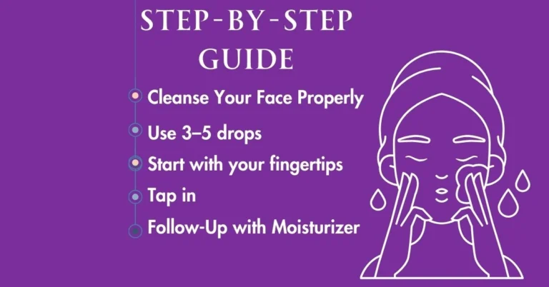 how to use face serum for dry skin Step-by-Step Guide